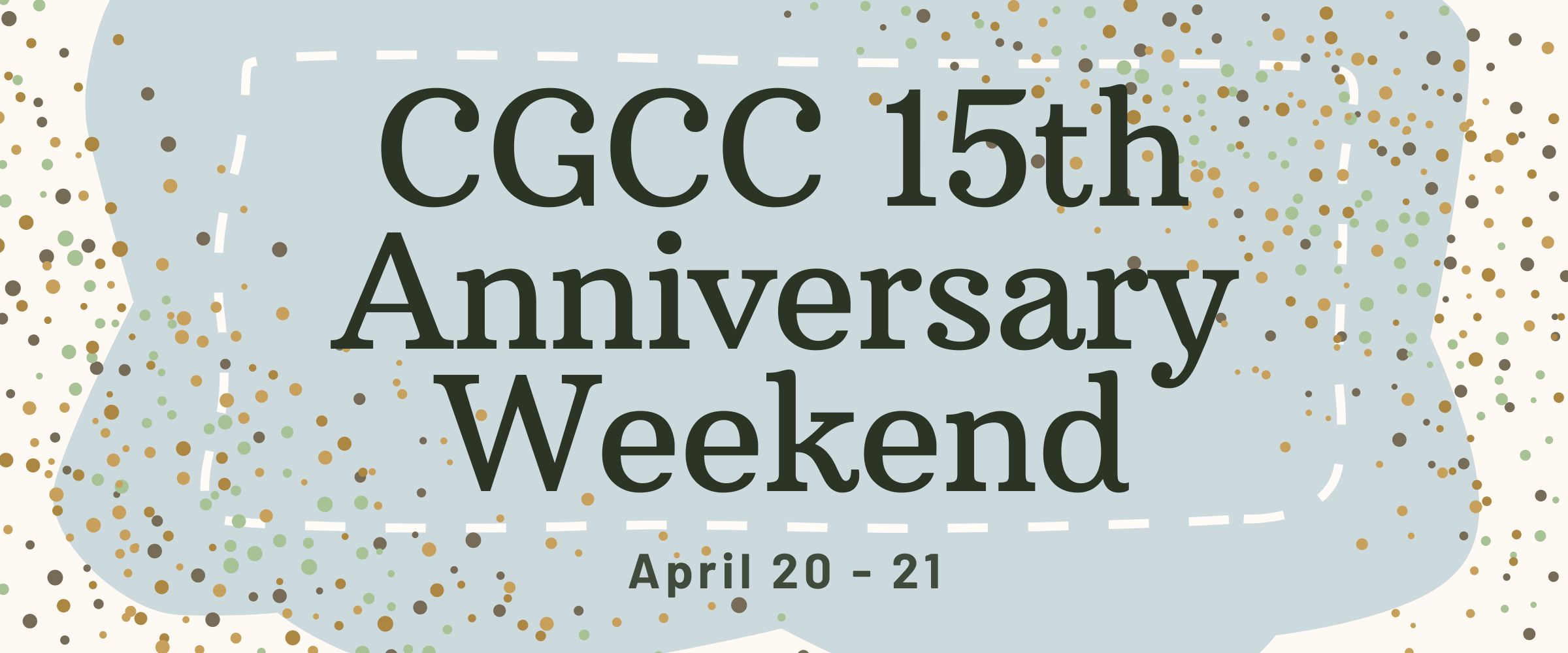 CGCC 15th Anniversary weekend